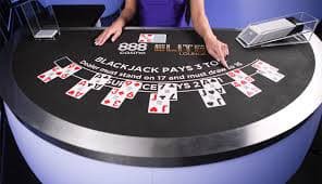 live dealer blackjack table broadcast